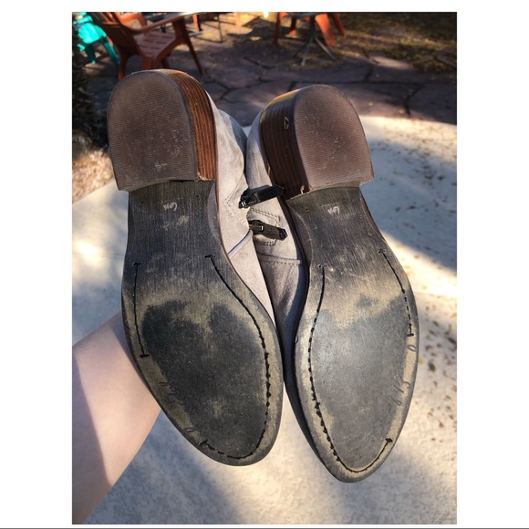 Sam Edelman Petty Ankle Suede Booties - Picture 7 of 8